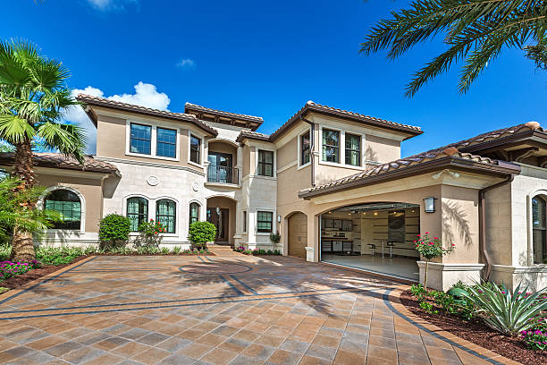 Permeable Paver Driveway in Omaha, TX